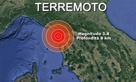 terremoto oggi italia tempo reale